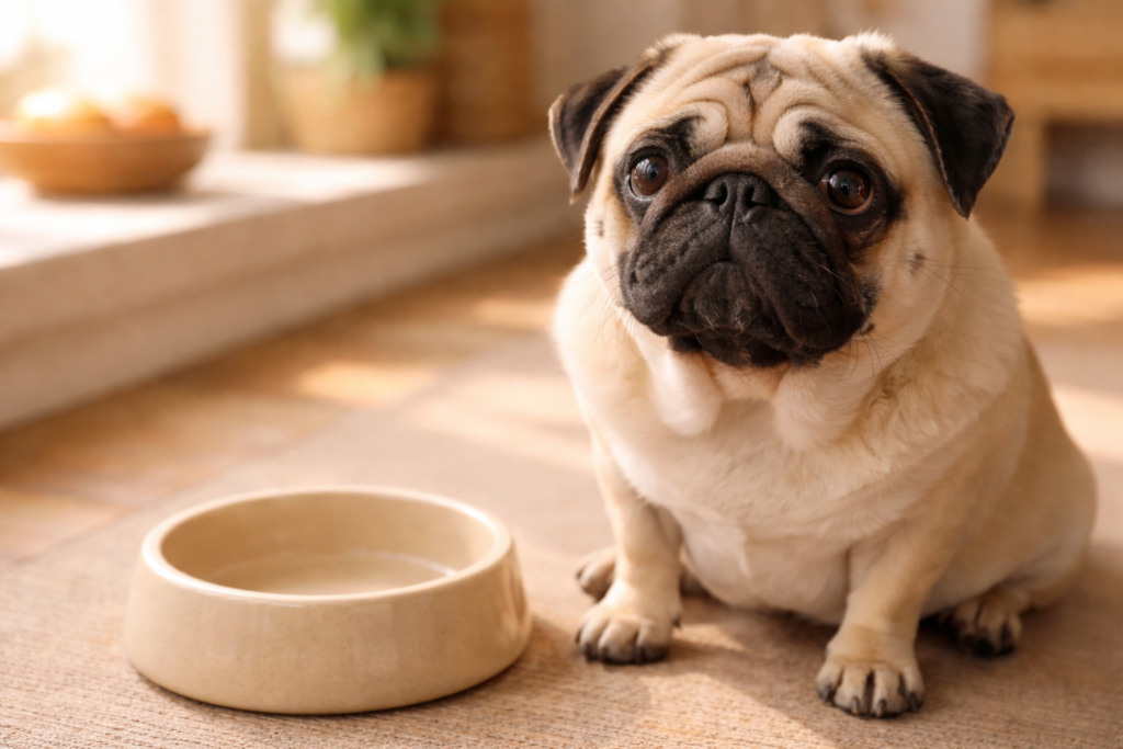 Síndrome Braquicefálica em Pugs